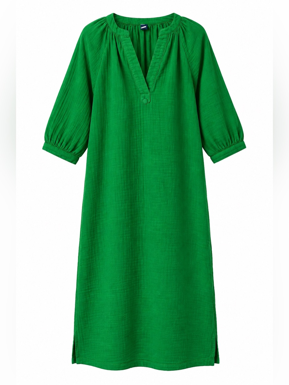 Old Navy Emerald Green Peasant Maxi Dress